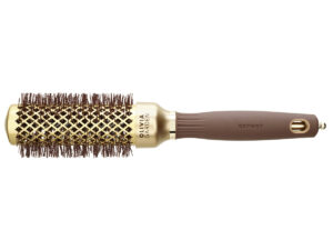 Термобрашинг для волос EXPERT BLOWOUT SHINE Wavy Bristles Gold&Brown 35 мм Коричневый (07494)