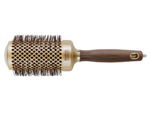 Термобрашинг для волос EXPERT BLOWOUT SHINE Wavy Bristles Gold&Brown 55 мм Коричневый